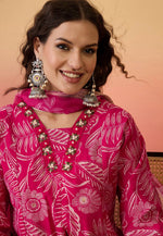 Load image into Gallery viewer, Pink Silk Readymade Pakistani Suit
