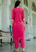 Load image into Gallery viewer, Pink Silk Readymade Pakistani Suit
