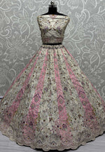 Load image into Gallery viewer, Pink Silk Wedding Lehenga Choli
