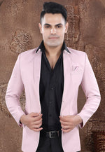 Load image into Gallery viewer, Pink Viscose Blazer With Pant
