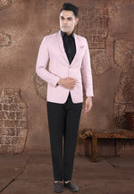 Load image into Gallery viewer, Pink Viscose Blazer With Pant
