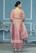 Load image into Gallery viewer, Pink Viscose Pant Style Suit
