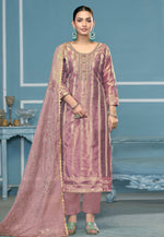 Load image into Gallery viewer, Pink Viscose Pant Style Suit
