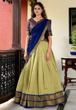 Load image into Gallery viewer, Pista Green Silk Lehenga Choli
