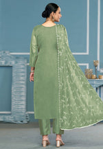Load image into Gallery viewer, Pista Green Viscose Pant Style Suit
