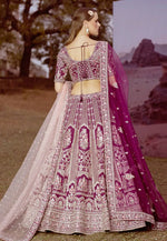 Load image into Gallery viewer, Purple Silk Lehenga Choli
