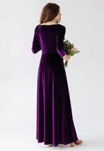 Load image into Gallery viewer, Purple Velvet Gown

