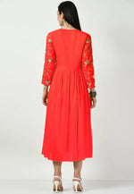 Load image into Gallery viewer, Red Rayon Gown
