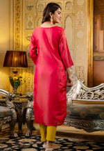 Load image into Gallery viewer, Red Shimmer Long Tunic
