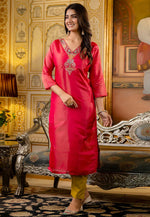 Load image into Gallery viewer, Red Shimmer Long Tunic
