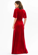 Load image into Gallery viewer, Red Velvet Gown
