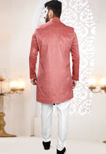 Load image into Gallery viewer, Red Velvet Indo Western Suit
