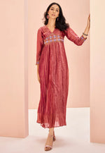 Load image into Gallery viewer, Rust Organza Gown
