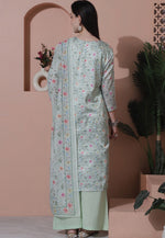 Load image into Gallery viewer, Sea Green Satin Palazzo Suit
