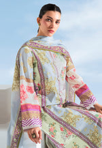 Load image into Gallery viewer, Sky Blue Cotton Pakistani Suit
