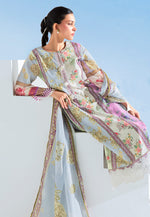Load image into Gallery viewer, Sky Blue Cotton Pakistani Suit
