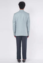 Load image into Gallery viewer, Sky Blue Rayon Jodhpuri Suit
