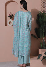 Load image into Gallery viewer, Sky Blue Satin Palazzo Suit
