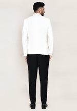 Load image into Gallery viewer, White Cotton Linen Jodhpuri Suit
