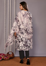 Load image into Gallery viewer, White Cotton Readymade Pant Style Suit

