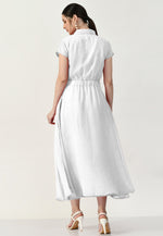 Load image into Gallery viewer, White Georgette Gown
