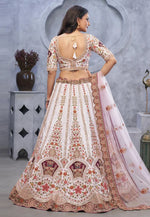 Load image into Gallery viewer, White Organza Wedding Lehenga Choli
