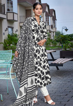 Load image into Gallery viewer, White Viscose Readymade Pant Style Suit
