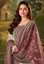Load image into Gallery viewer, Wine Muslin Palazzo Suit
