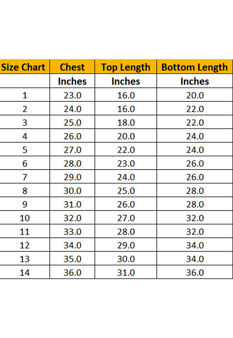 Yellow Cotton Jacquard Kids Kurta Pajama