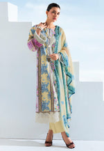 Load image into Gallery viewer, Yellow Cotton Pant Style Suit
